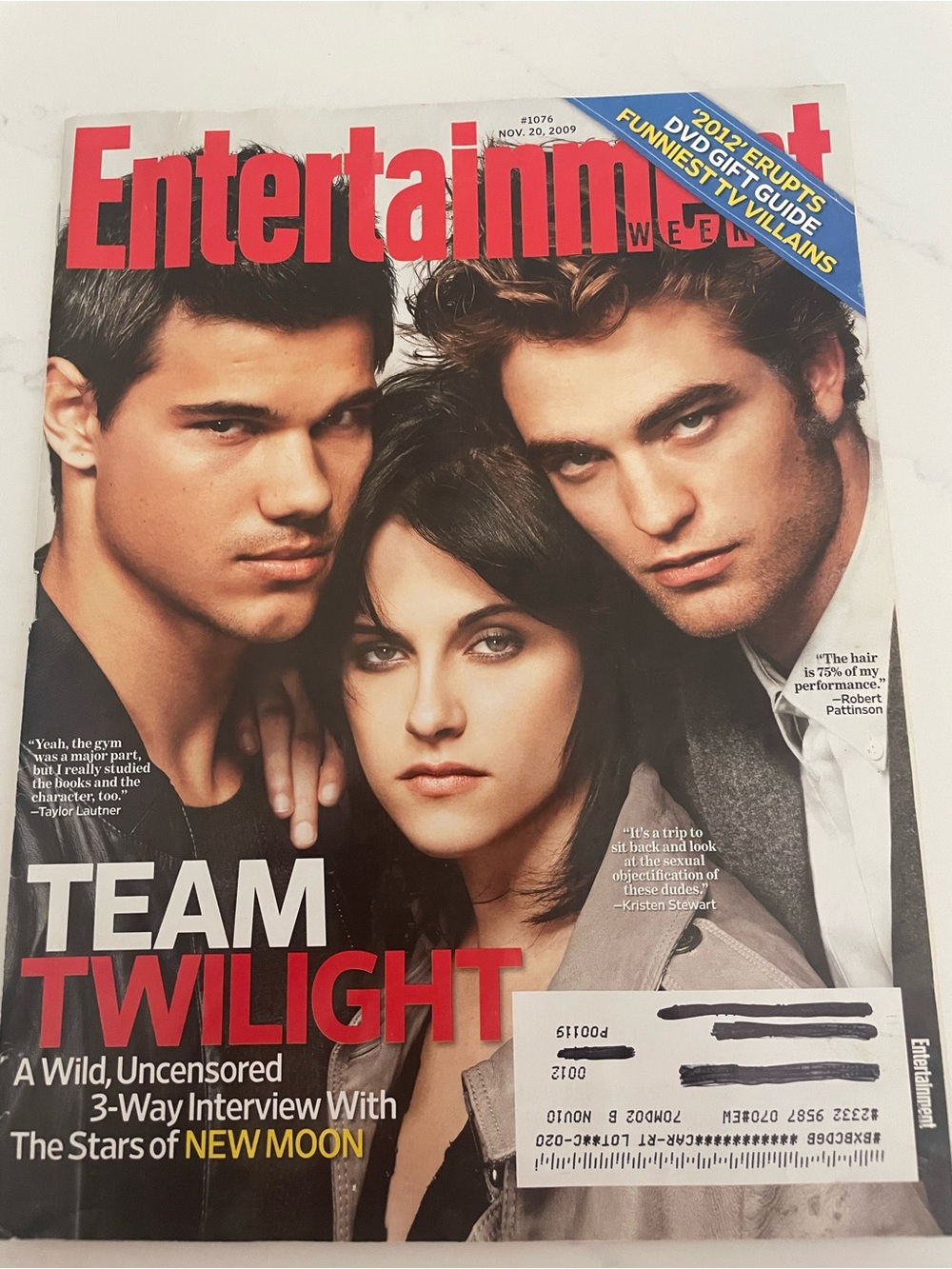 Twilight 2009 EW magazine